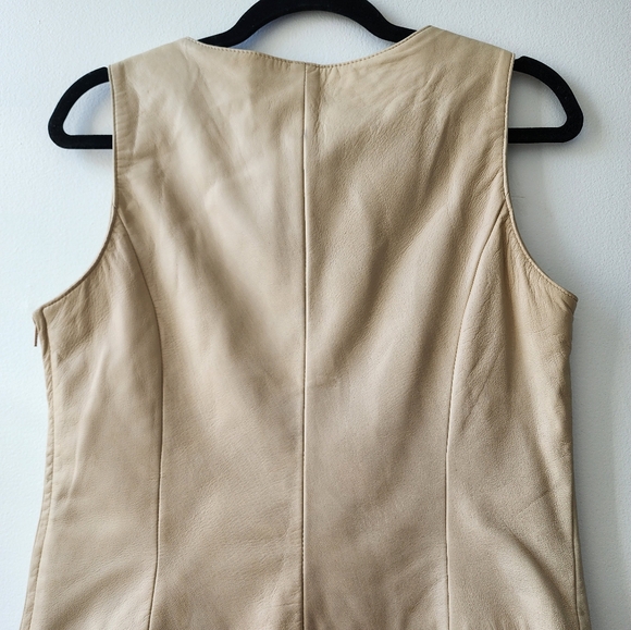 Vintage leather top/vest - Picture 2 of 12